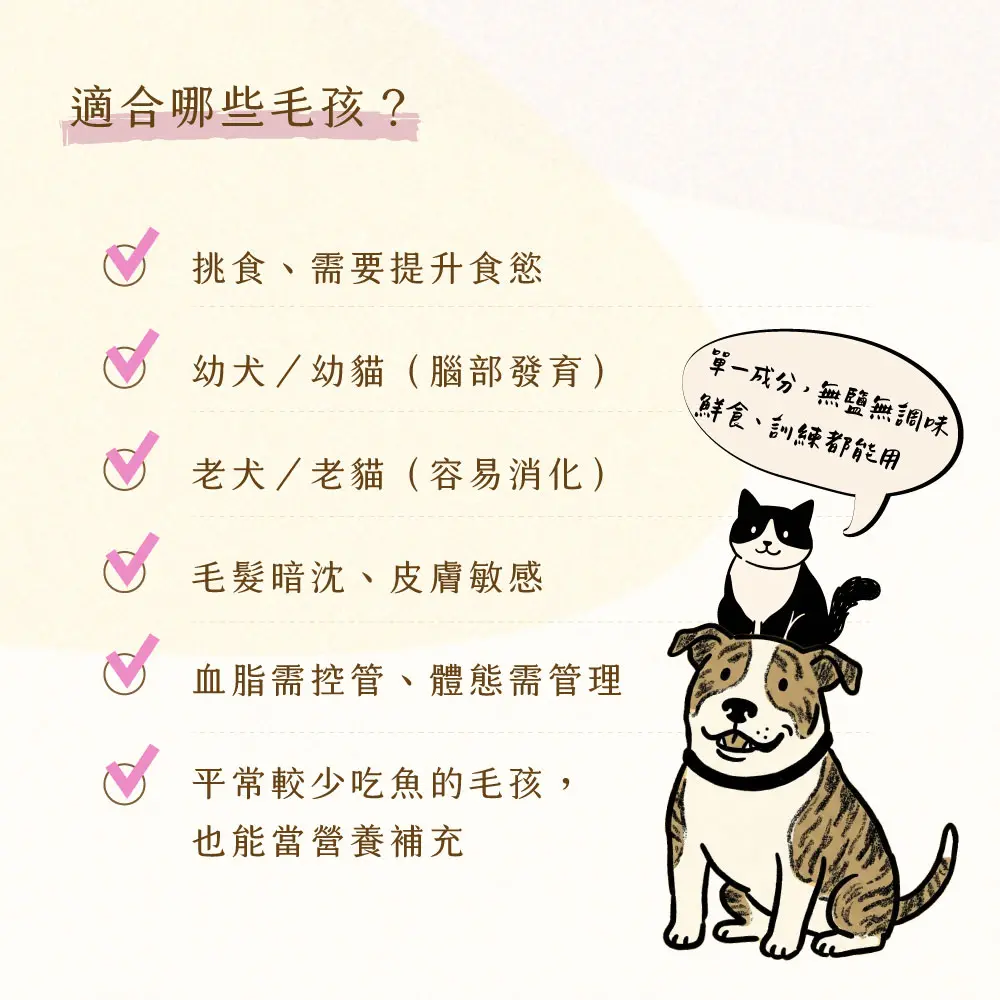 適合毛孩 午仔魚肉片 適合毛孩 午仔魚肉片